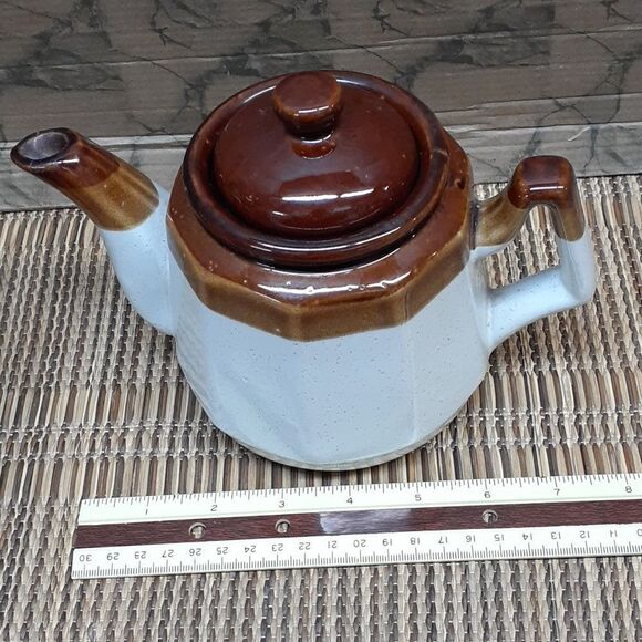 7 pc Shanghai tea Set from Pier 1 and tea pot from Taiwan, with accessories - Picture 8 of 16